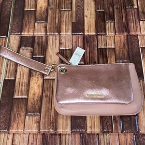 🌞NY & CO Rose Gold Wristlet NWT